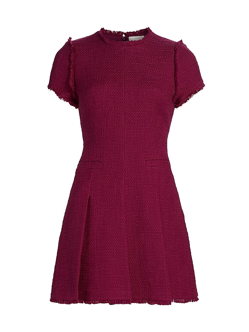 Nova Cotton Tweed Minidress