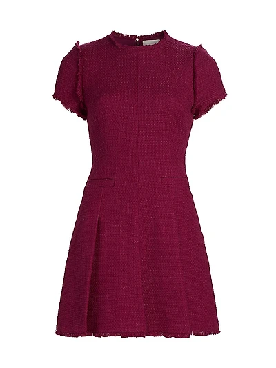 Nova Cotton Tweed Minidress