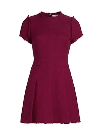 Nova Cotton Tweed Minidress