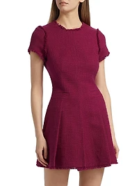 Nova Cotton Tweed Minidress