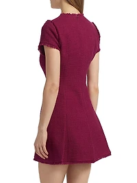 Nova Cotton Tweed Minidress