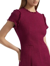 Nova Cotton Tweed Minidress