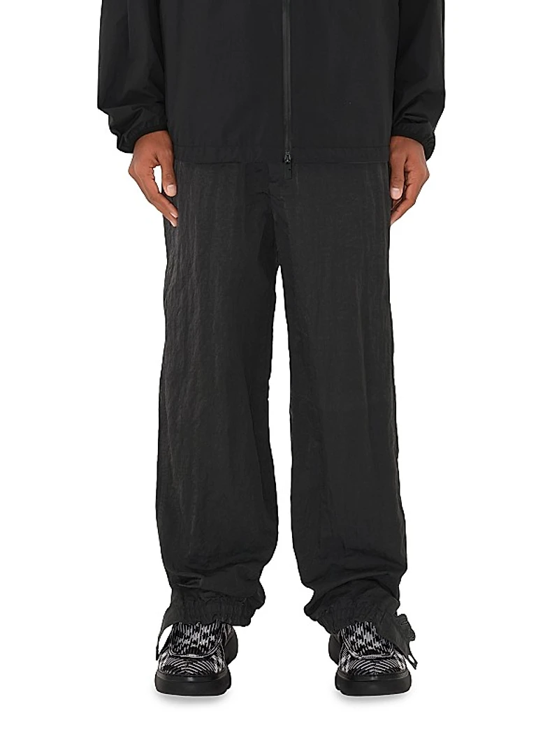Mid-Rise Drawstring Sweatpants