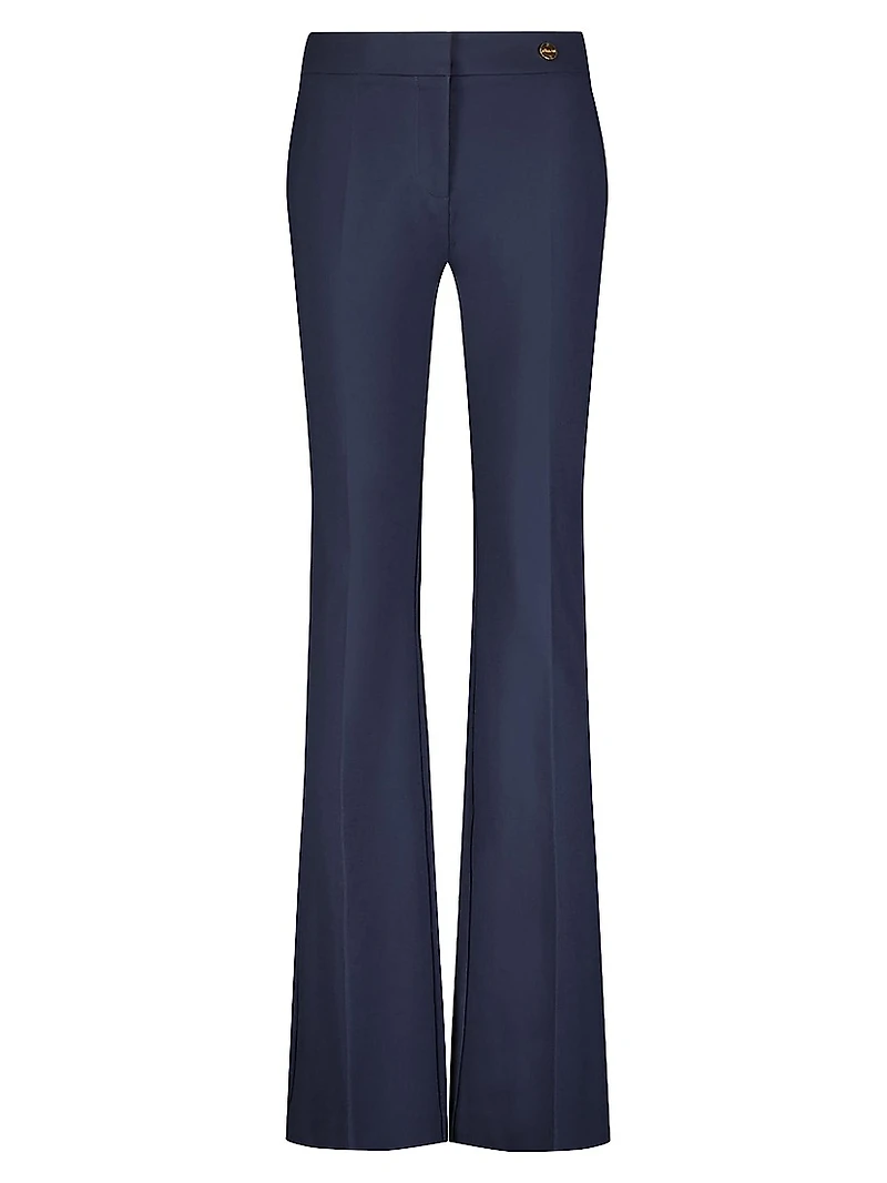 Jules - Stretch Jersey Fit And Flare Pants