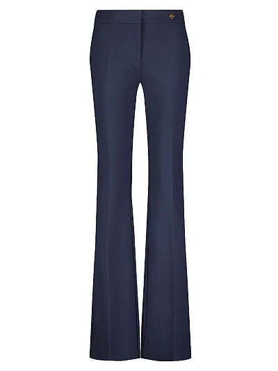Jules - Stretch Jersey Fit And Flare Pants