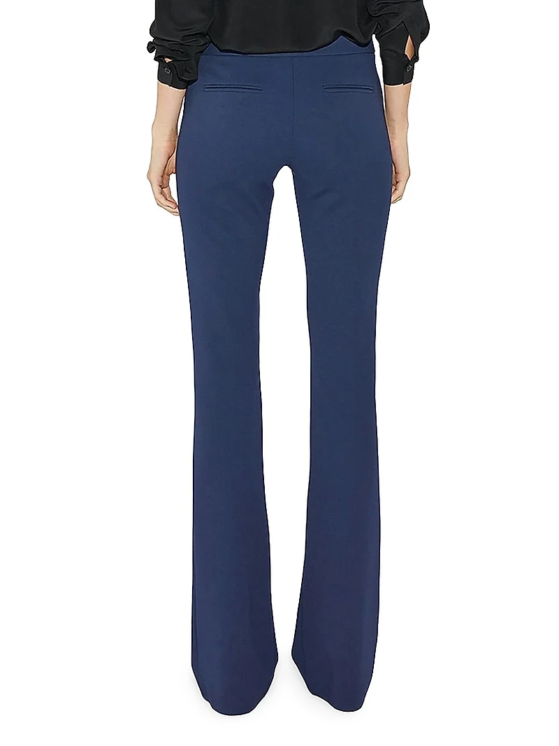 Jules - Stretch Jersey Fit And Flare Pants
