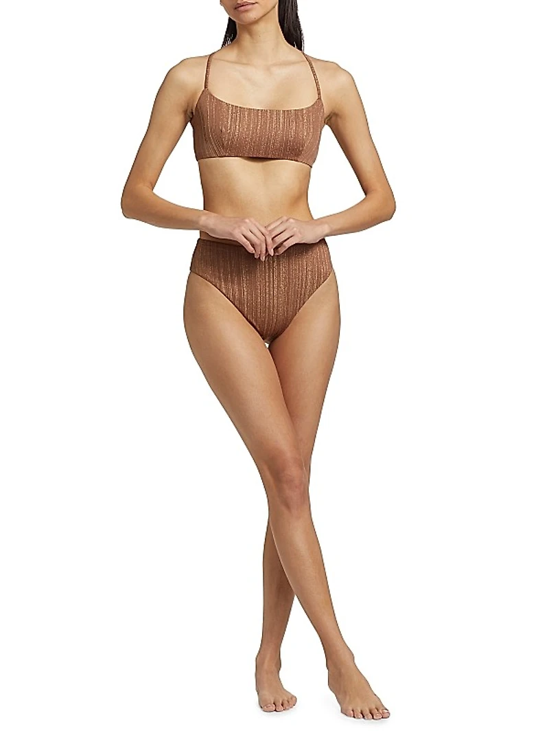 90's High-Rise Bikini Bottoms