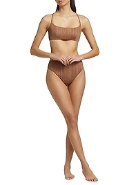 90's High-Rise Bikini Bottoms