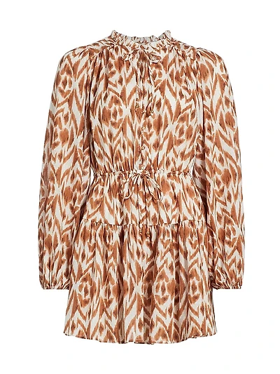 Marisa Ikat-Inspired Minidress