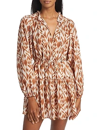 Marisa Ikat-Inspired Minidress