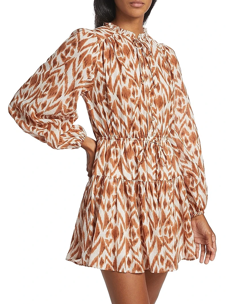 Marisa Ikat-Inspired Minidress