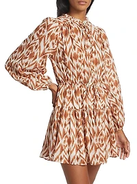 Marisa Ikat-Inspired Minidress