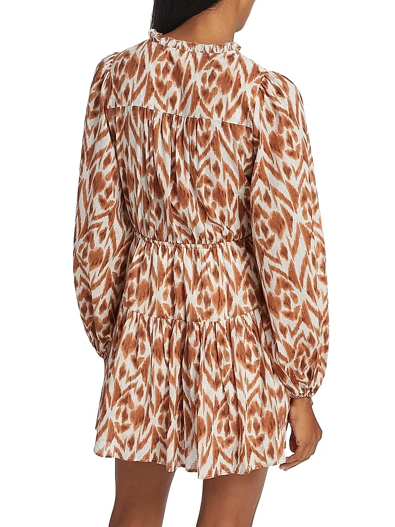 Marisa Ikat-Inspired Minidress