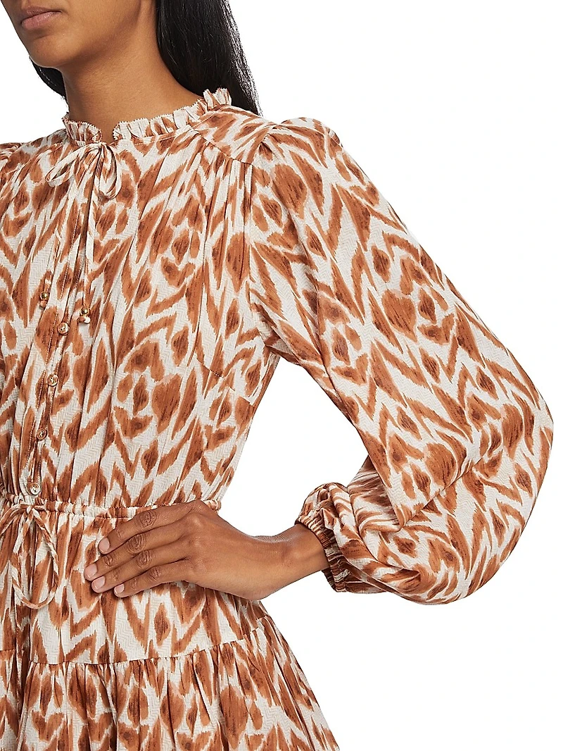 Marisa Ikat-Inspired Minidress