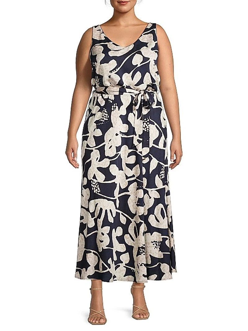Water Lilies Bianca Maxi Dress
