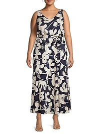 Water Lilies Bianca Maxi Dress