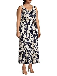 Water Lilies Bianca Maxi Dress