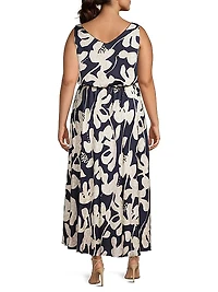 Water Lilies Bianca Maxi Dress