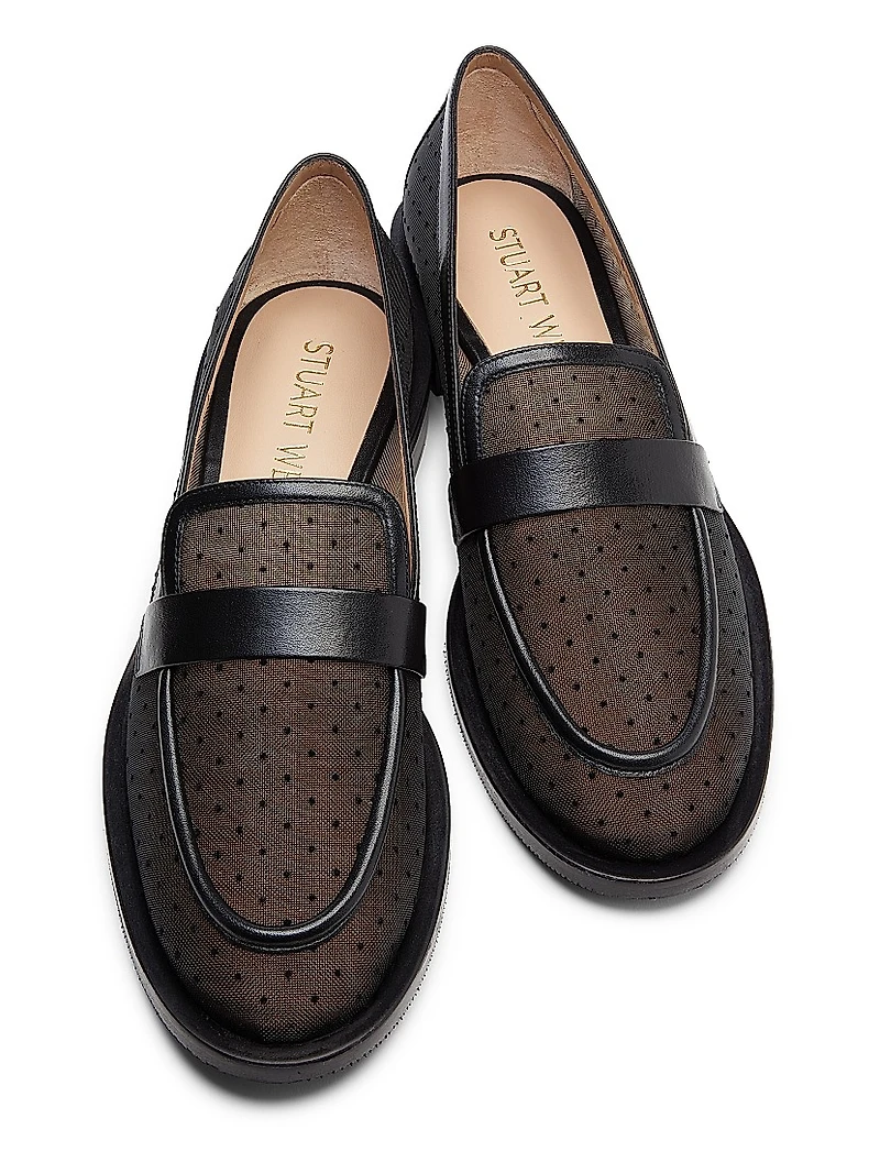 Palmer Pindot Mesh Loafers