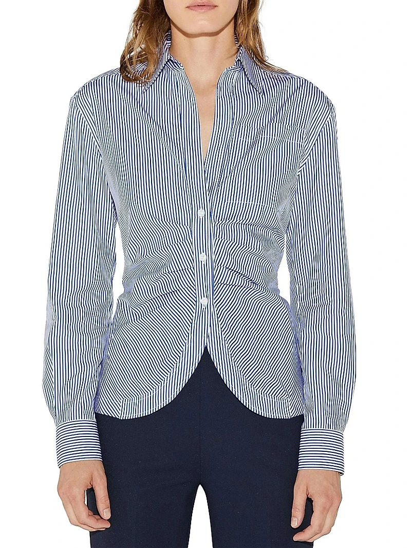 Sierra Classic Stripe Poplin Shirt