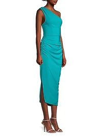 Monty Asymmetric Column Dress