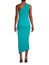 Monty Asymmetric Column Dress