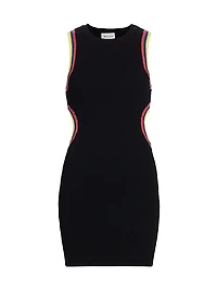 Crochet Cut-Out Minidress