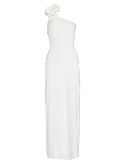Adda One-Shoulder Ruffled Maxi Dress