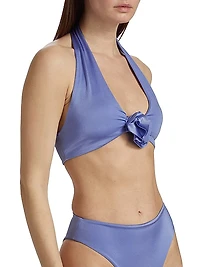 Al Sur Lebrija Halter High-Waisted Bikini
