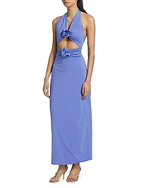 Vaupes Cut-Out Midi-Dress