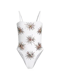 Dolly Sequined One-Piece Swimsuit