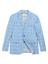 Mayfield Park Checked Two-Button Slim-Fit Sport Coat