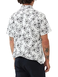 Wingrove Floral Cotton Slim-Fit Shirt