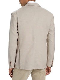 Chester Place Cotton & Wool-Blend Two-Button Slim-Fit Sport Coat