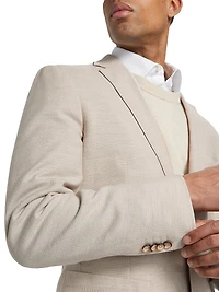 Chester Place Cotton & Wool-Blend Two-Button Slim-Fit Sport Coat