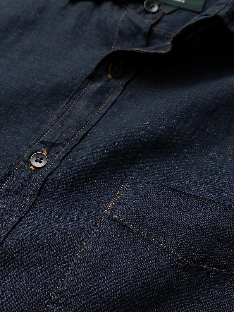 Kingswell Linen Chambray Shirt