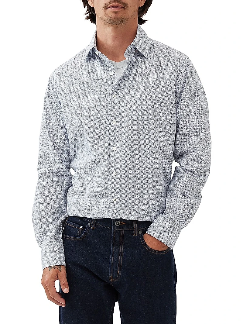 Rowallan Woven Button-Up Shirt