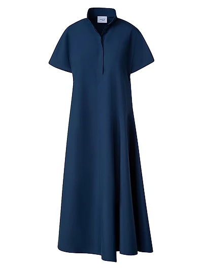 Cotton A-Line Shirtdress