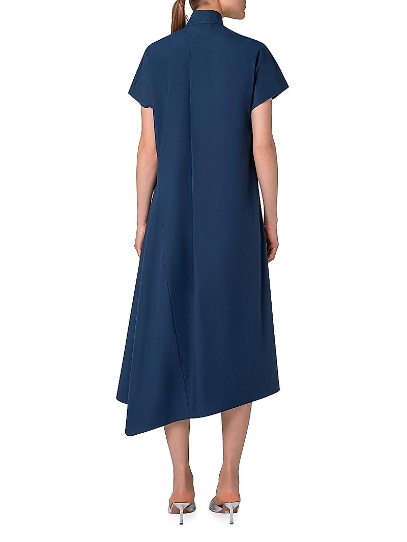 Cotton A-Line Shirtdress