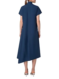 Cotton A-Line Shirtdress