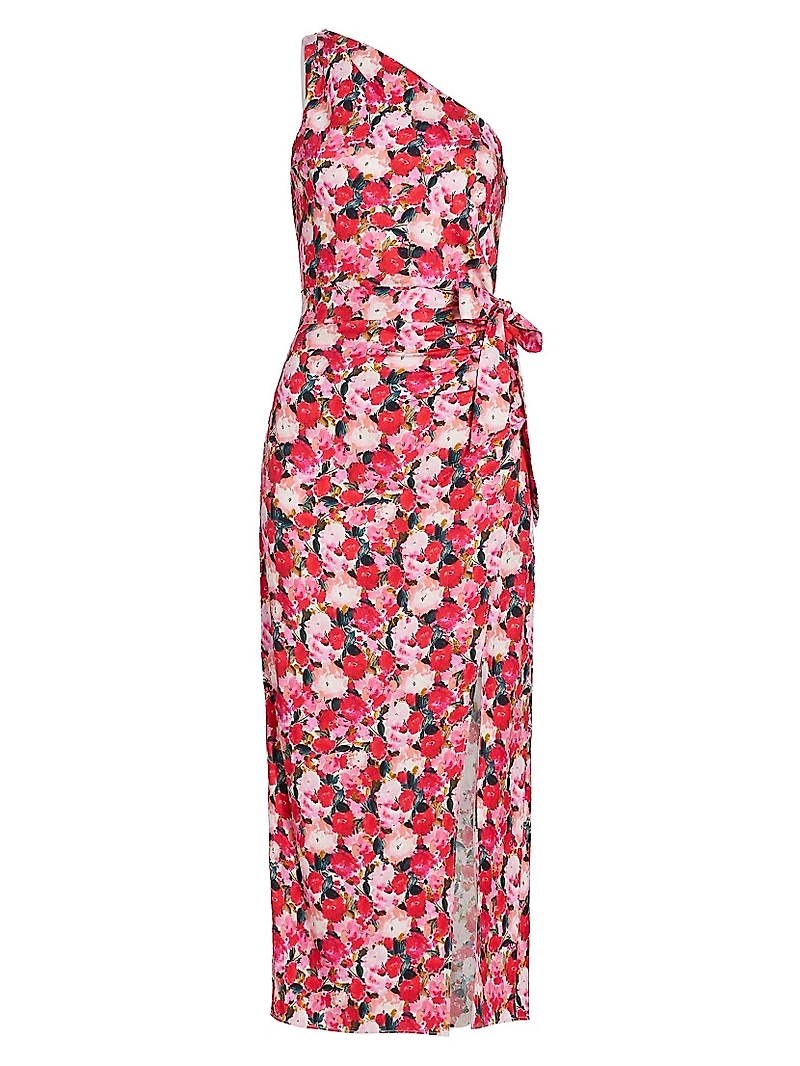 Nanu Floral Asymmetric Dress