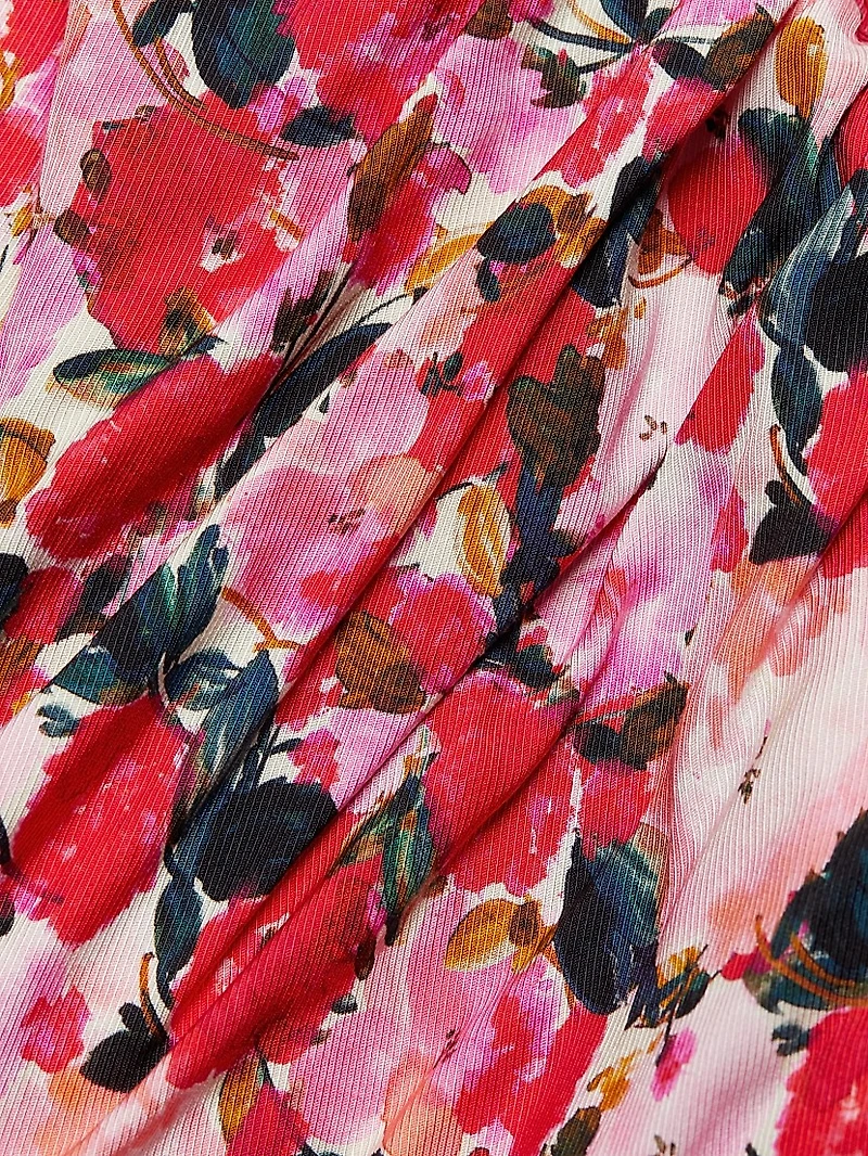 Nanu Floral Asymmetric Dress