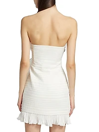 Isla Ruffle-Trim Minidress