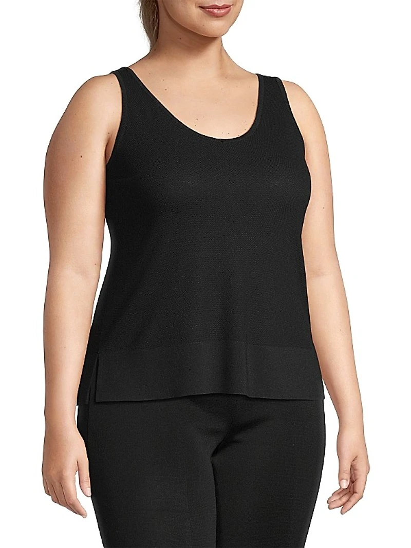 Knit Scoopneck Tank