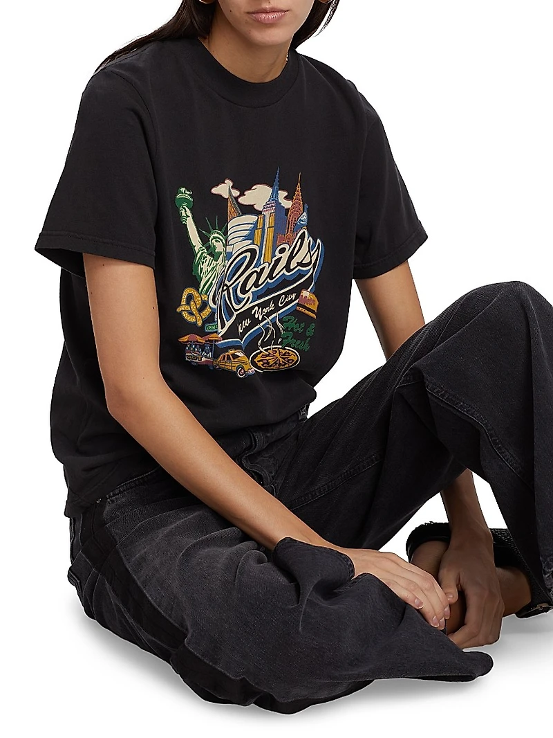 Short-Sleeve Cotton Logo T-Shirt