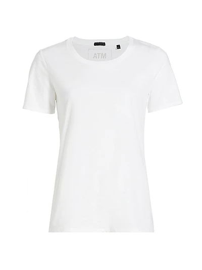 Jersey Cotton Crewneck T-Shirt