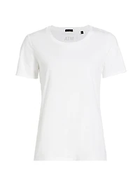 Jersey Cotton Crewneck T-Shirt