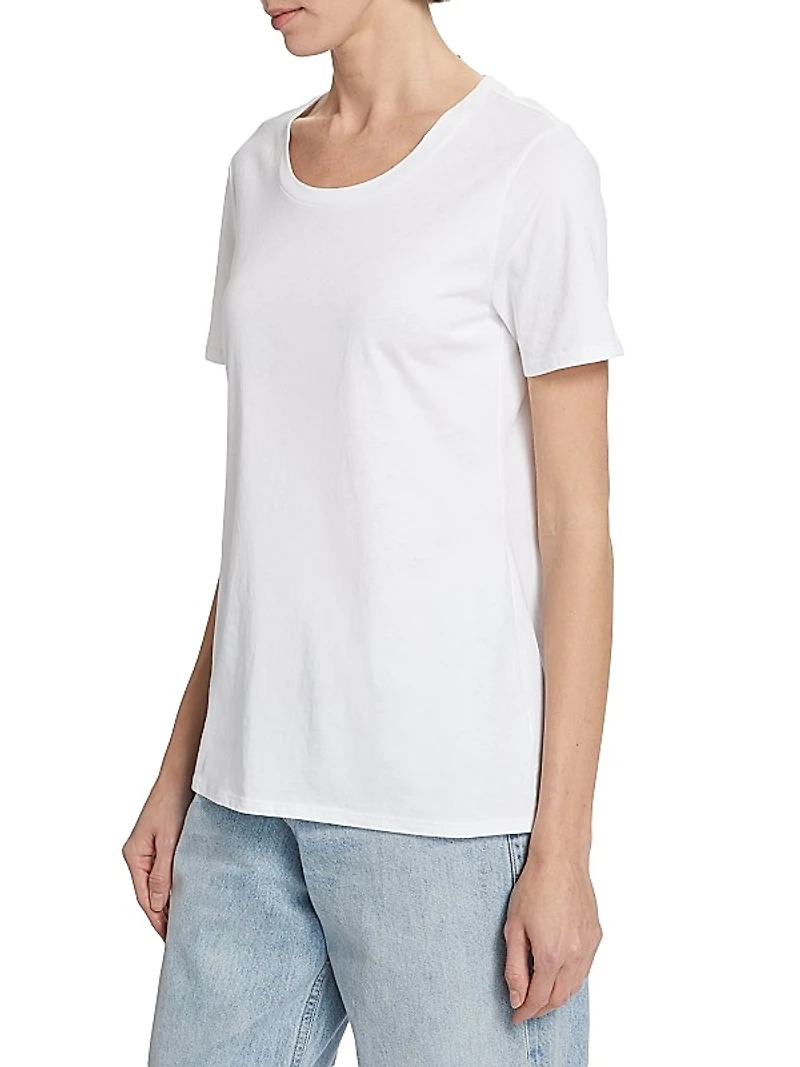 Jersey Cotton Crewneck T-Shirt