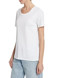Jersey Cotton Crewneck T-Shirt