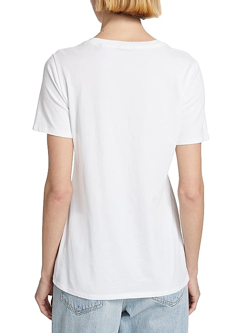Jersey Cotton Crewneck T-Shirt